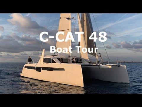 C-Cat 48 Sailing Catamaran Boat Tour