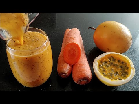 What is carrot and passion fruit juice good for? Discover the benefits for vision, skin, and immu...