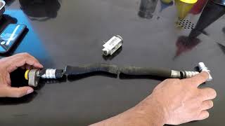 Mercedes Benz A/C Not Cold!  Watch Out For This Hose!