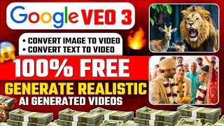 Get Google VEO 3 For FREE | Generate Realistic AI Videos with Veo 3 | Full Tutorial