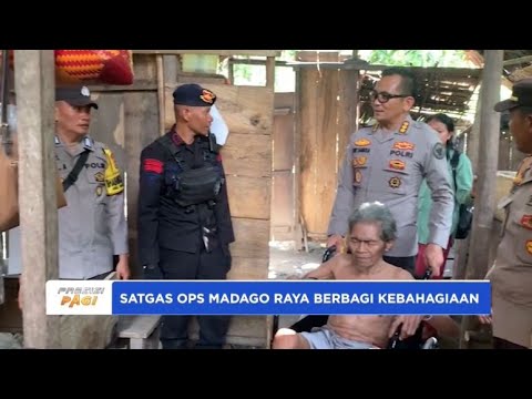 SATGAS OPS MADAGO RAYA BERBAGI KEBAHAGIAAN DI WILAYAH OPERASI