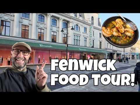 FOOD TOUR AT FENWICK FOOD HALL, NEWCASTLE