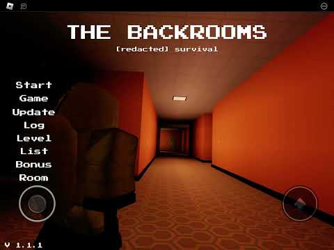 THE BACKROOMS [REDACTED]  [Level Fun Theme]