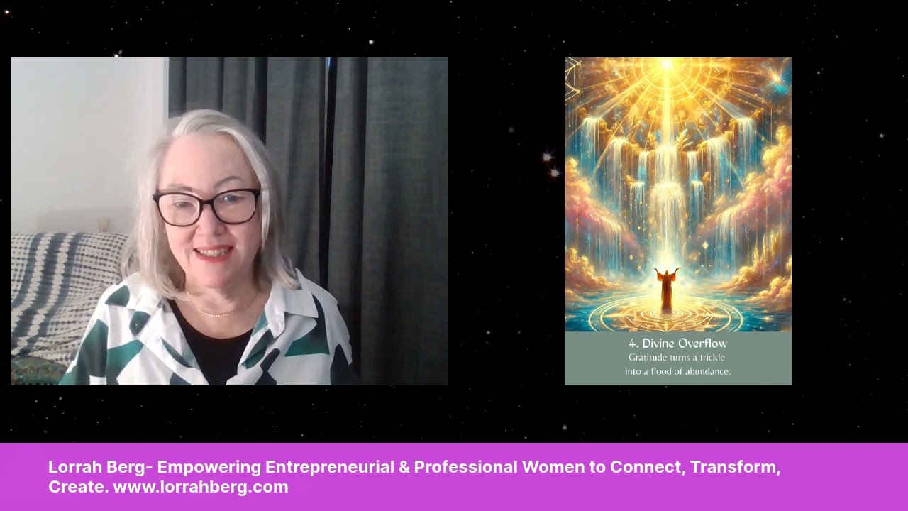 Card 4: Divine Overflow - Lorrah Berg