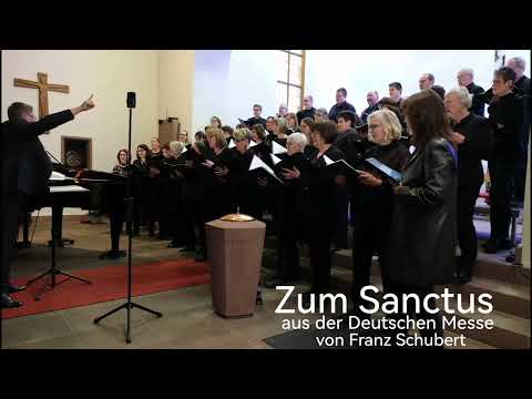 Zum Sanctus "Heilig, heilig, heilig" aus der Deutschen Messe von Franz Schubert