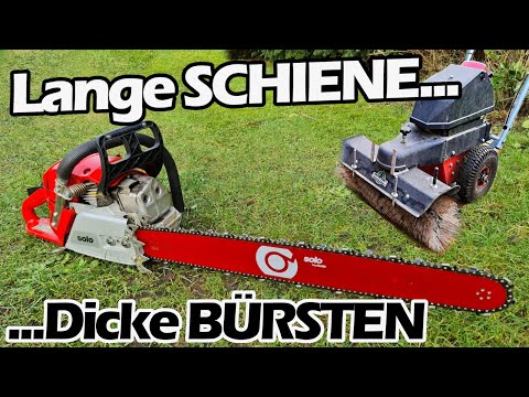 70s blade for the Solo! | New brooms sweep well! | Hercules sweeper | Solo 675 | Mr. Moto