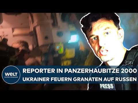 PANZERHAUBITZE 2000: Feuer frei! Ukrainer schießen mit deutschem Supergeschütz auf Russland