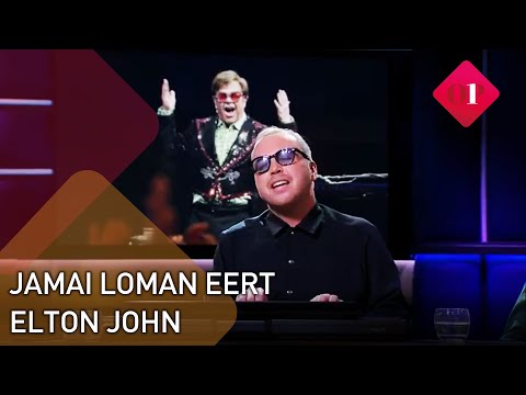 Zanger Jamai Loman maakte een theatervoorstelling over Elton John | Op1