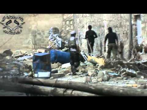 اشتباكات بين عناصر كتيبة اسود الله ولواء ذي النورين وقوات النظام في الشيخ سعيد