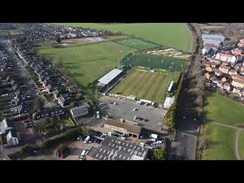 Dunstable fc  creasy Park football club by Drone