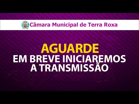 Sessão Extraordinária 20/08/2026 - Câmara Municipal de Terra Roxa SP