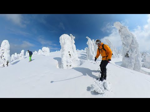 2025.3 Mt.Moriyoshi Snow Monsters & Snowboarding / 森吉山BC / 樹氷