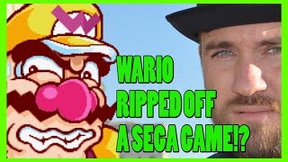 Did Wario Rip off A Sega Game!? - Top Hat Gaming Man