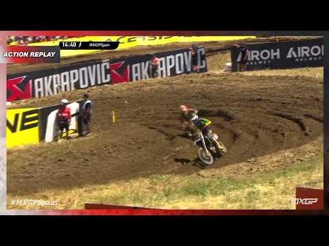 Geerts save | MX2 Race 1 | MXGP of Spain 2022 #MXGP #Motocross