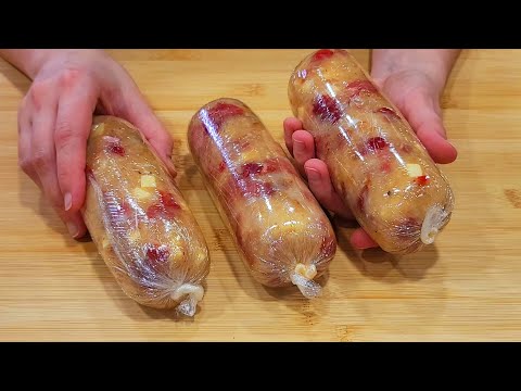 Here is the easiest homemade sausage recipe, delicious and easy recipe. # 117