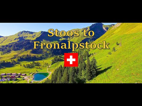 Stoos to Fronalpstock - 🇨🇭Switzerland [Drone Footage] 4K