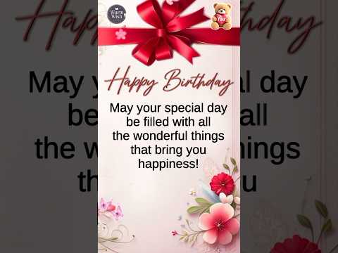 Happy Birthday to You 💐 #happybirthday #birthdaygreetings #birthdaywishes ❤️