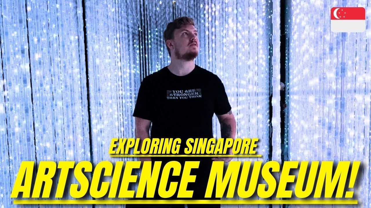 Join a traveler on a captivating journey through the ArtScience Museum in this video.
