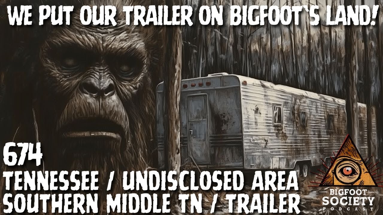 We Put our Trailer on Bigfoot's Land! | TN