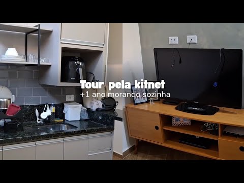 Tour pela Kitnet - ep. final - Morando Sozinha