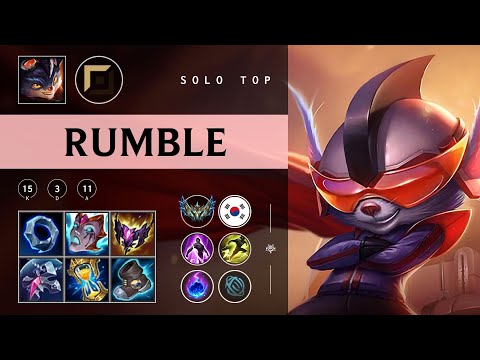 Rumble Top vs Kennen - KR Challenger Patch 25.23