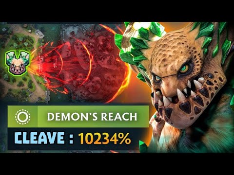 1000% Range Cleave Underlord 32 Kills Comeback🔥🔥🔥Rampage | Dota 2 Gameplay