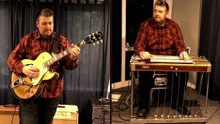 Video thumbnail for "Worried Man Blues" Instrumental.1963 Sho-Bud Permanent Pedal Steel and 1992 Gibson ES-295 by Jesse Cunningham