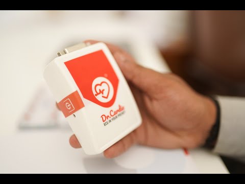 Mobile ecg device, 12 channels