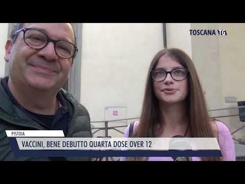 2022-10-07 PISTOIA - VACCINI, BENE DEBUTTO QUARTA DOSE OVER 12