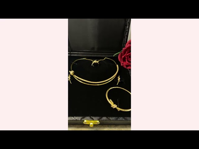 طقم فضة 925 تيفاني جودة عالية