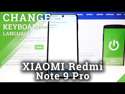 How to Change Keyboard Language in XIAOMI Redmi Note 9 Pro – Find Keyboard Language Settings