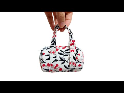 How to Make a Mini Duffle Bag | DIY