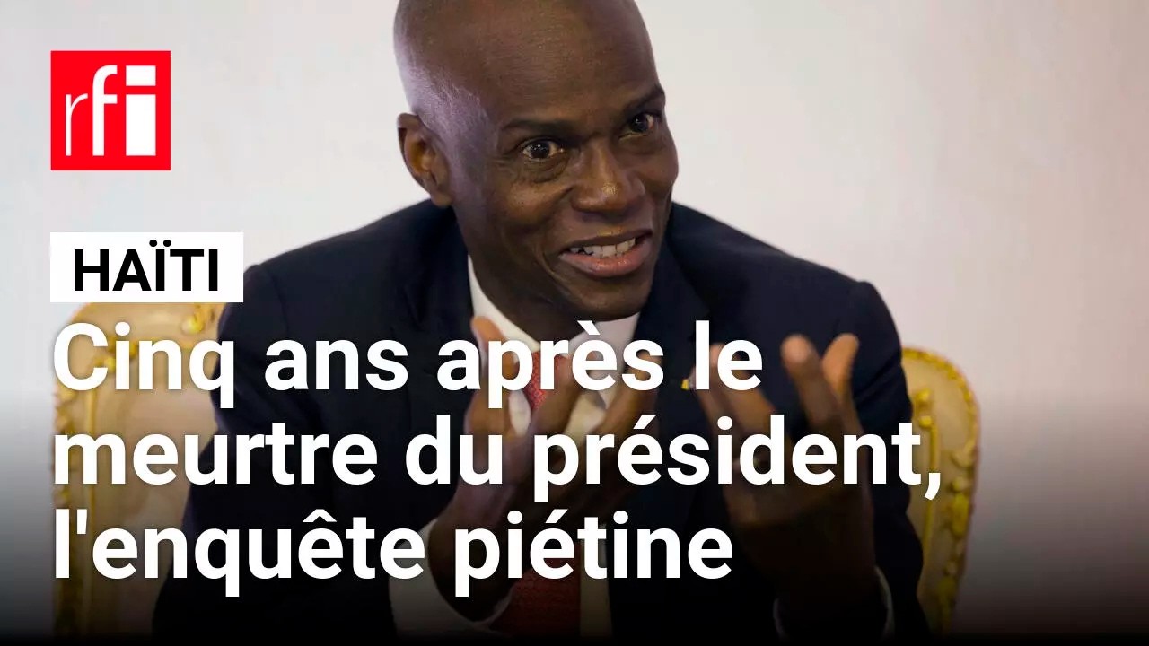Illustration: Haïti : cinq ans après, l’enquête Jovenel Moïse piétine toujours