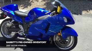 Babbitt's Pre-Owned | 2007 Suzuki HYABUSA