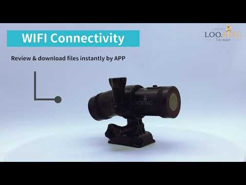 【Taiwan Looking Technology】DB-1 Motorcycle Helmet Sports Front and Rear Camera