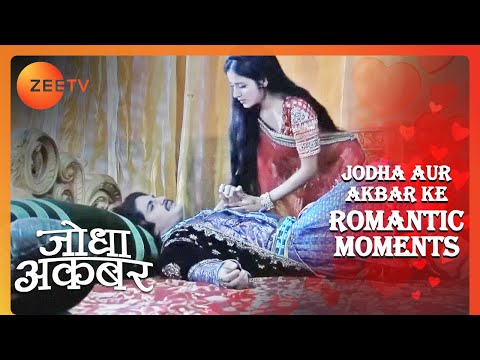 नशे में धुत्त Jalal को संभाला Jodha ने | Jodha Akbar | Romantic Moments | Zee TV