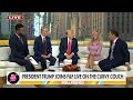Trump Joins Fox Friends On The Curvy Couch