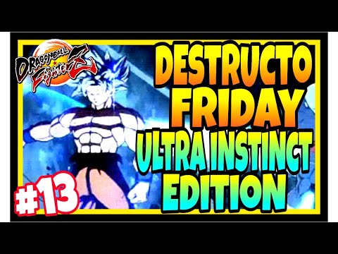 DBFZ Destructo Friday #13 UI Goku Edition - DRAGON BALL FIGHTERZ SEASON 3 UI Goku Gameplay