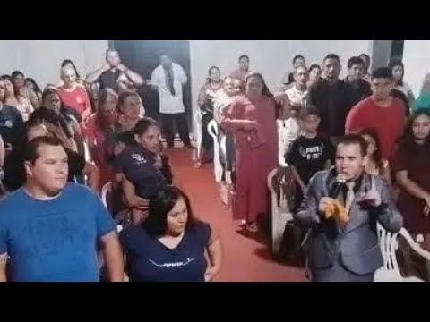 pastor ismael trovão de Camboriú Santa Catarina  pregando em Bento Gonçalves RS