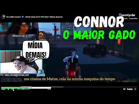 RC REAGINDO NOVA MÚSICA DO YURI BL4CK ! - NO ESTILO CONNOR 💜 - MODO GADO (GTA RP)