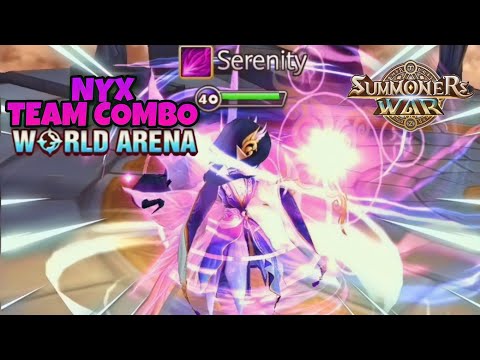 Nyx Team Combo in World Arena Ep. 2 - Summoners War