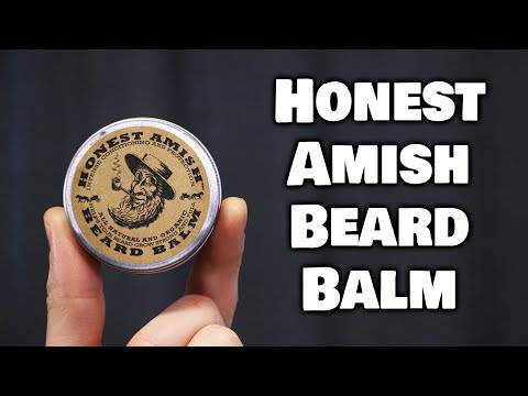 Honest Amish Beard Balm Review!