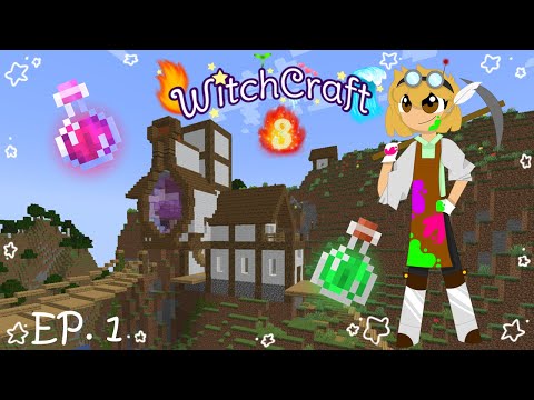 Bunny_Bean - Just getting started | WitchCraft SMP S3 EP. 1 | Minecraft Roleplay SMP