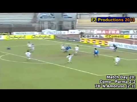 Serie A 2002-2003, day 20 Como - Parma 2-2 (N.Amoruso goal)