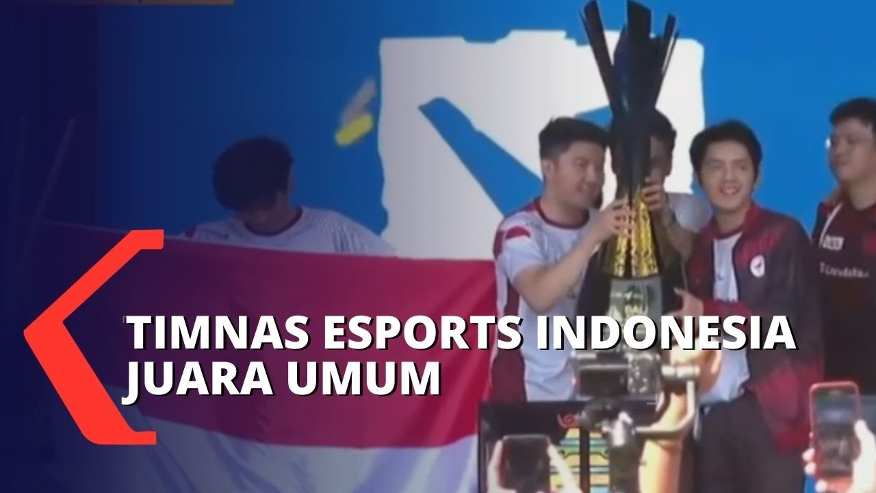 Raih 3 Medali Emas, Timnas Indonesia Jadi Juara Umum di Kejuaraan Dunia eSports ke-14 2022 di Bali