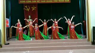 Múa ; Đêm Nghe Hát Đò Đưa Nhớ Bác - khu 16 Múa ; Đêm Nghe Hát Đò Đưa Nhớ Bác - khu 16