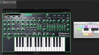 Video thumbnail for Roland System1 Software Synthesiser (HD HQ AUDIO) by dancetech