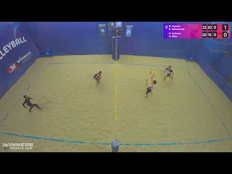 23:55 M. Kyselov / R. Voloshchuk - D. Safonov / O. Bilyk 13.11.2022 | Winners Beach Volleyball