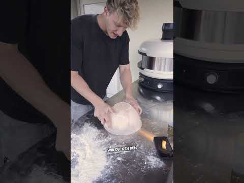 Klebriger Pizzateig? Das kann Dir helfen. #pizzateig #kneten