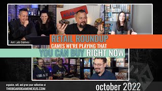 Board Games Coming to Retail | Week of 10/23/2022